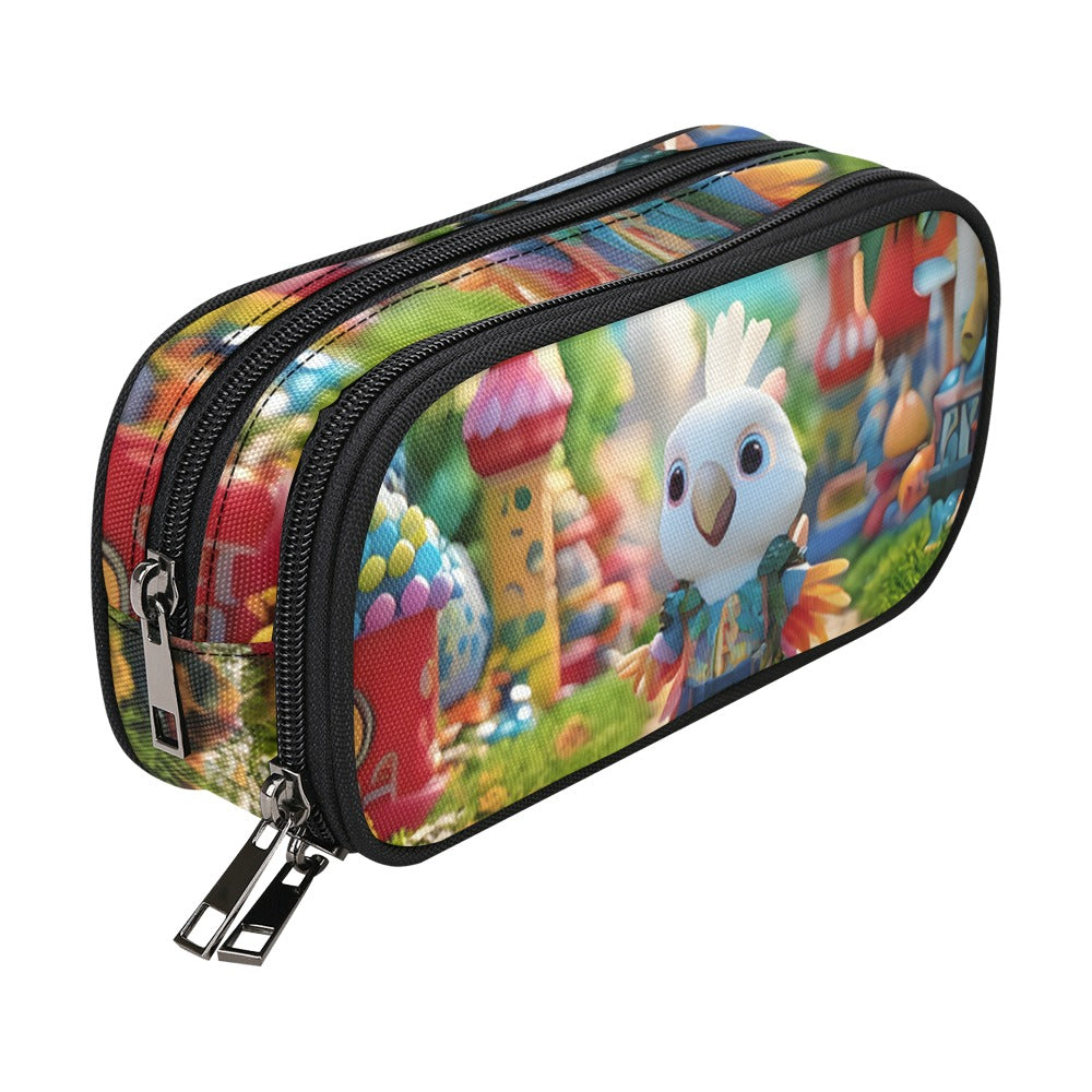 Estuche grande con estampado de animales de avatar de Zara's World