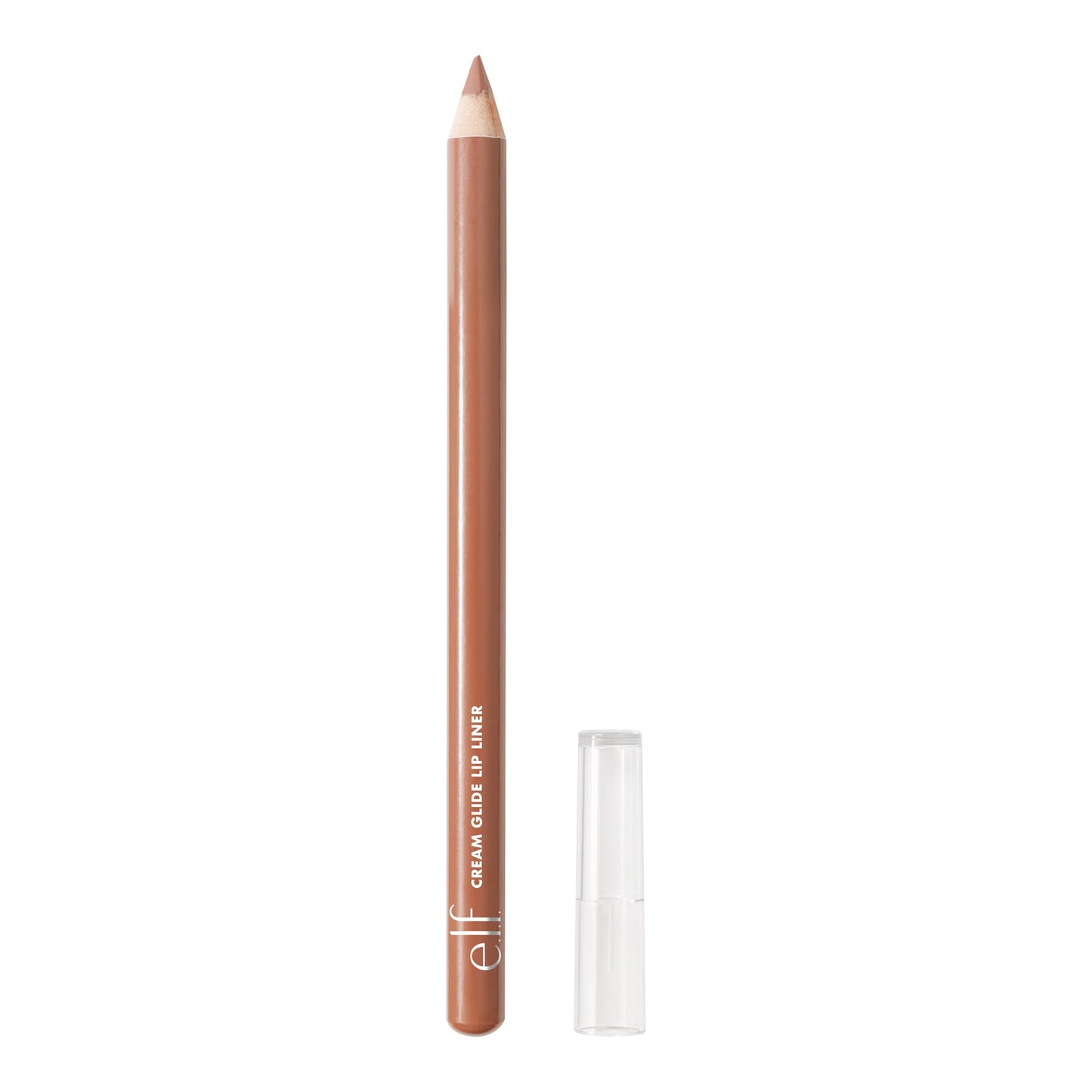 e.l.f. Cream Glide Lip Liner, Highly-Pigmented Pencil For Shaping & Sculpting Lips, Semi-Matte Finish, Vegan & Cruelty-Free, Dark Cocoa (Pack of 2)