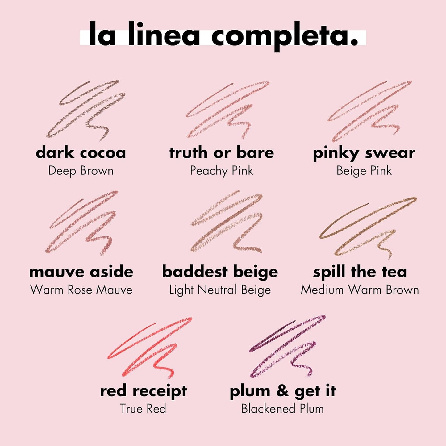 e.l.f. Cream Glide Lip Liner, Highly-Pigmented Pencil For Shaping & Sculpting Lips, Semi-Matte Finish, Vegan & Cruelty-Free, Dark Cocoa (Pack of 2)