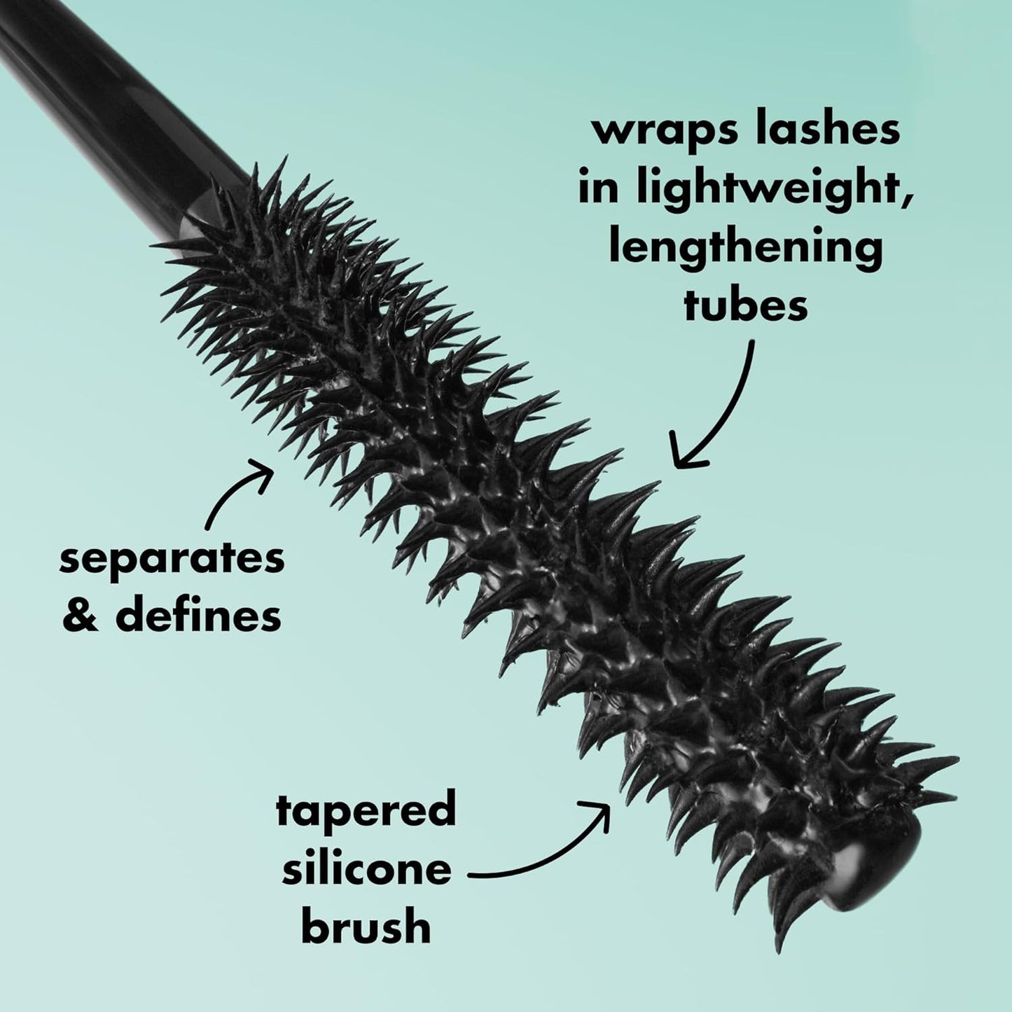 e.l.f. Lash XTNDR Mascara, Made With Tubing Technology For The Look Of Lash Extensions, Clump & Flake Free, Vegan & Cruelty-Free, Deep Brown