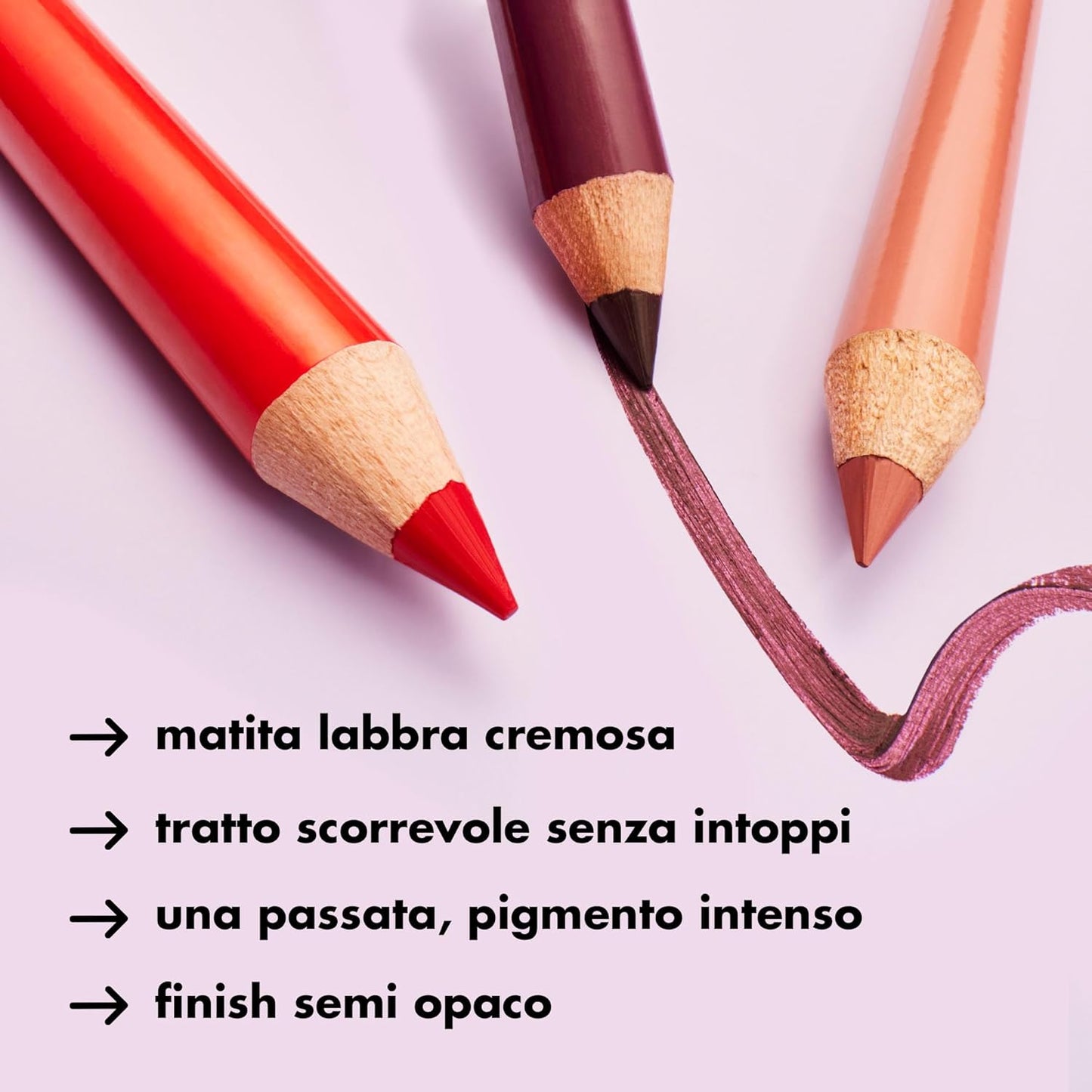 e.l.f. Cream Glide Lip Liner, Highly-Pigmented Pencil For Shaping & Sculpting Lips, Semi-Matte Finish, Vegan & Cruelty-Free, Dark Cocoa (Pack of 2)