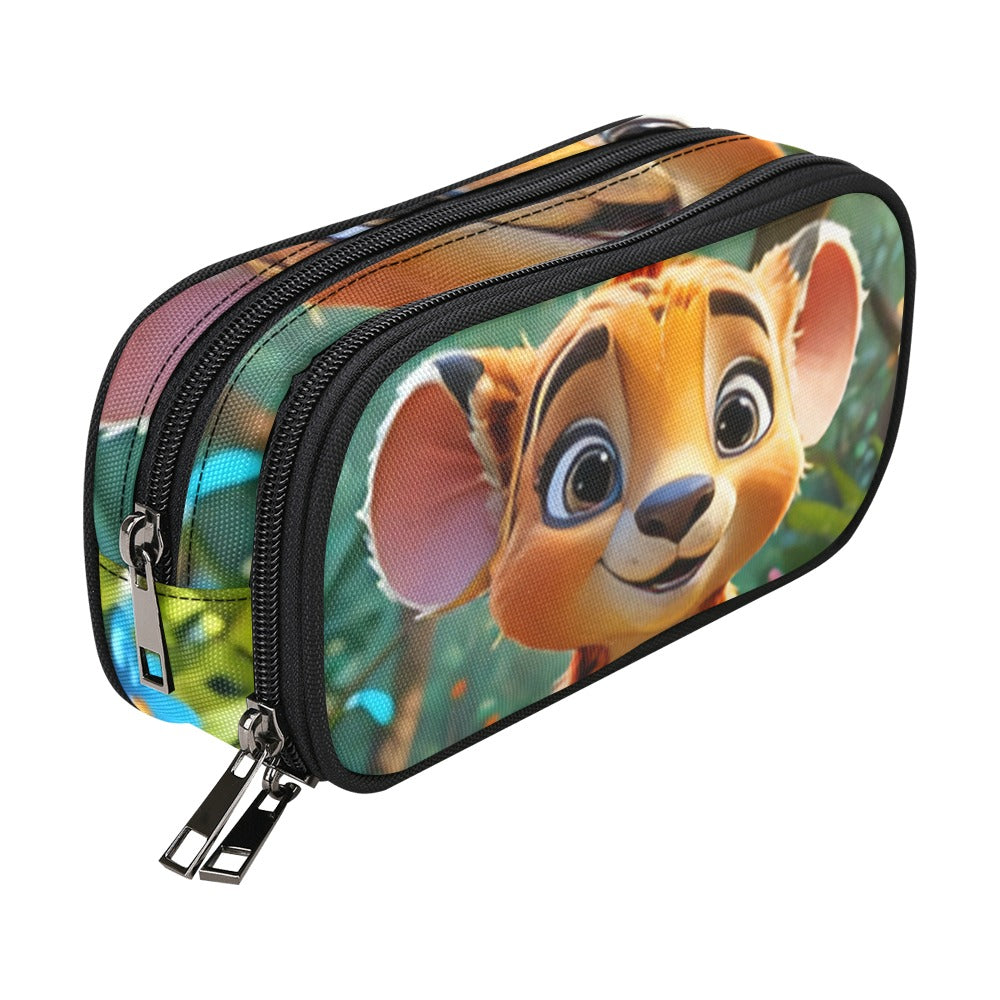 Estuche grande con estampado de animales de avatar de Zara's World
