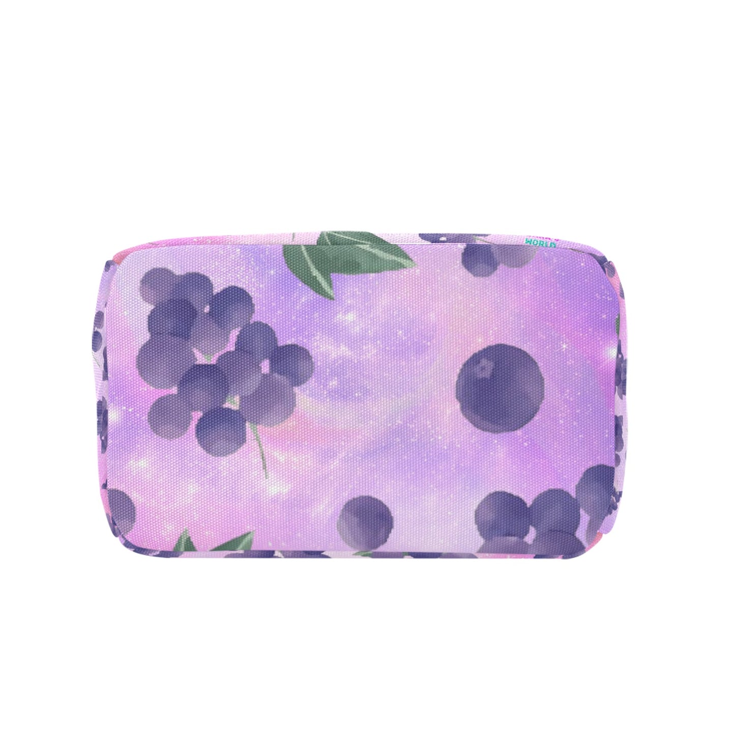 Zaras World Animal Avatar Fruit Print Lunch Bag (Strawberries/Grapes)
