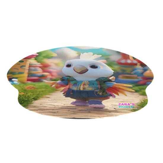 Zaras World Mousepad with Wrist Rest