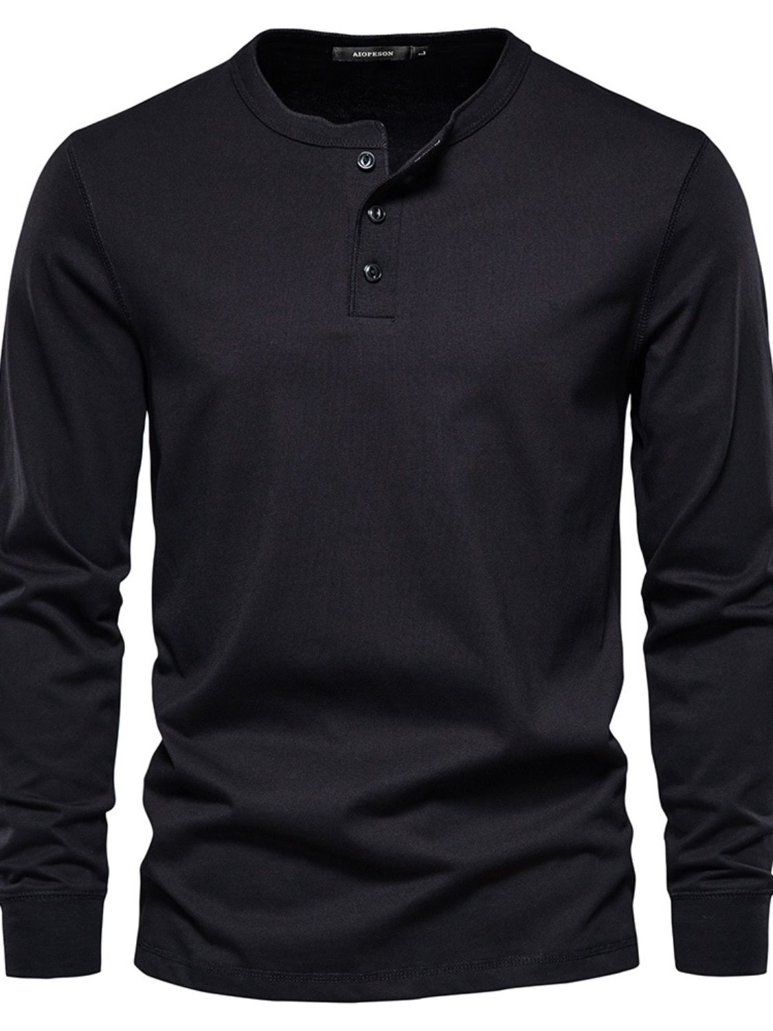 Men's Full Size Quarter Button Round Neck Long Sleeve T-Shirt.
Always be comfortable and effortlessly stylish with our Men's Full Size Quarter Button Round Neck Long Sleeve T-Shirt 