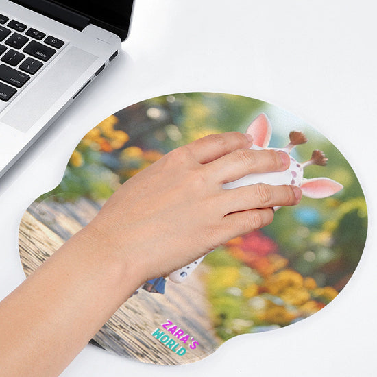 Zaras World Mousepad with Wrist Rest