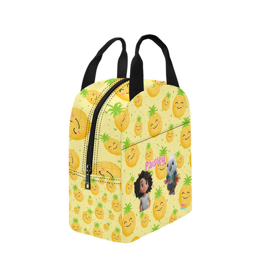 Zaras World Animal Avatar Fruit Print Lunch Bag