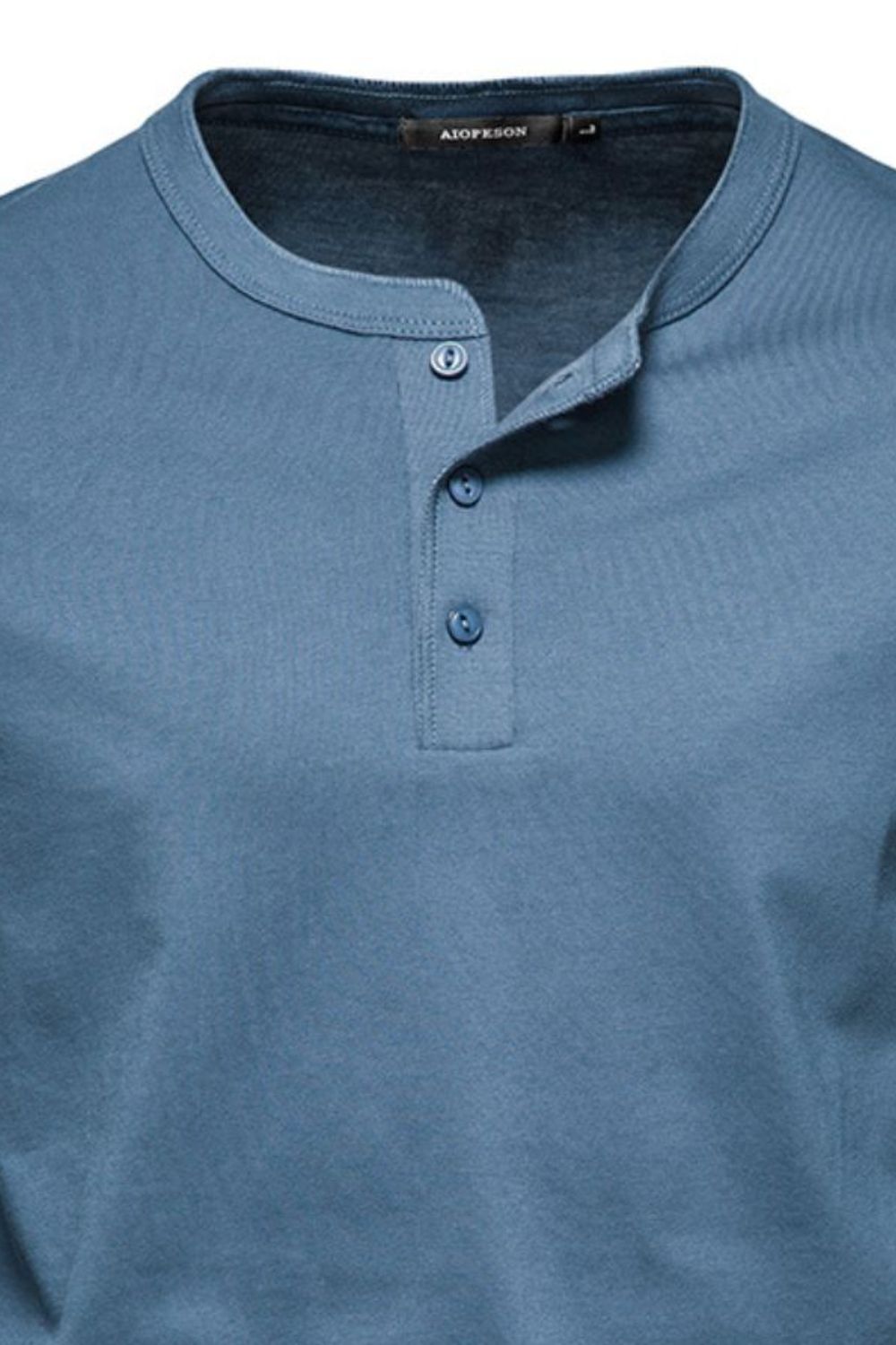Men's Full Size Quarter Button Round Neck Long Sleeve T-Shirt.
Always be comfortable and effortlessly stylish with our Men's Full Size Quarter Button Round Neck Long Sleeve T-Shirt 