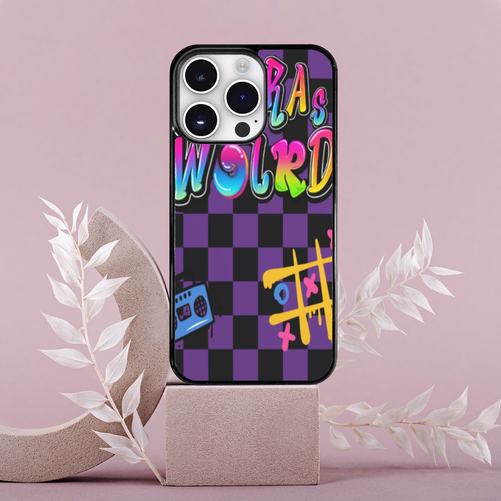 ZWX - Graffiti Style Phone Case for iPhone 15 Pro Max