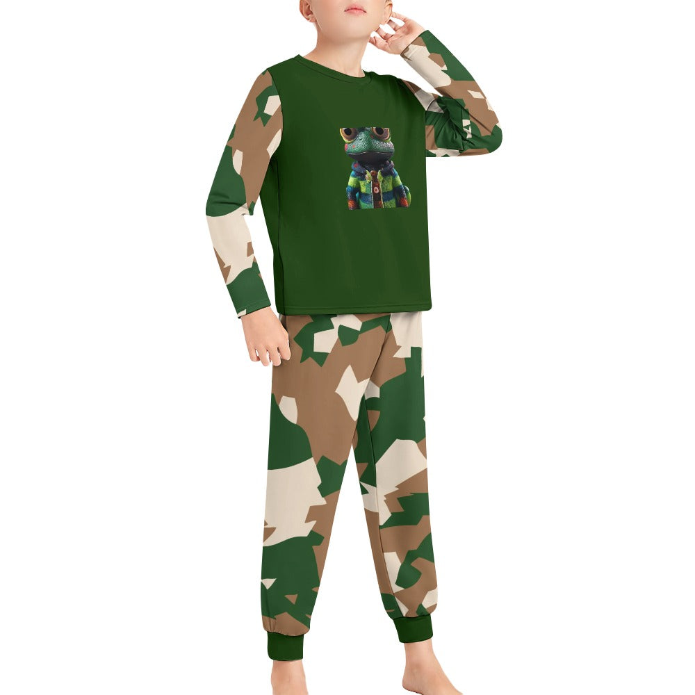 Zaras World Animal Avator Print Boy's Pajama Set
