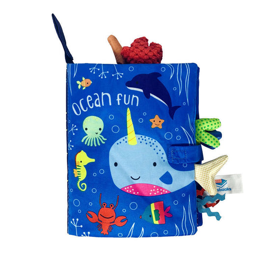 Kids 3D Phonics Tear-Resistant Washable Cloth Books