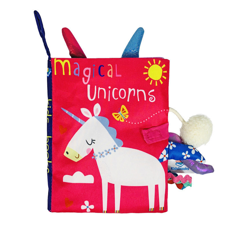Kids 3D Phonics Tear-Resistant Washable Cloth Books