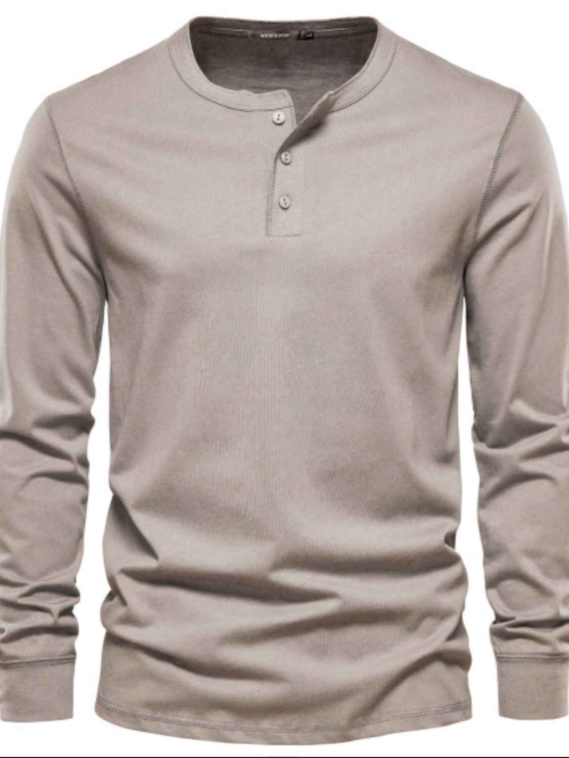 Men's Full Size Quarter Button Round Neck Long Sleeve T-Shirt.
Always be comfortable and effortlessly stylish with our Men's Full Size Quarter Button Round Neck Long Sleeve T-Shirt 