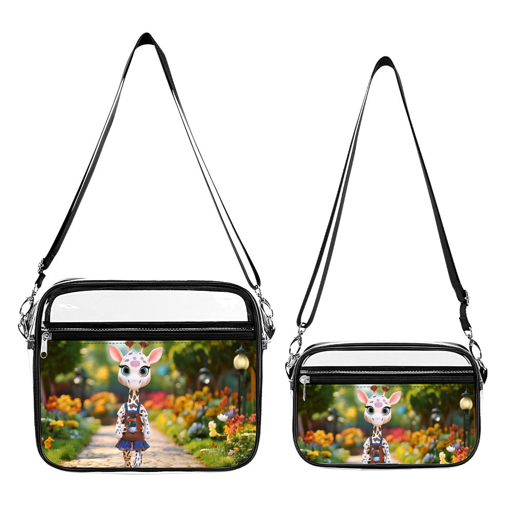 Zara's World Transparent Satchel Two Piece Set