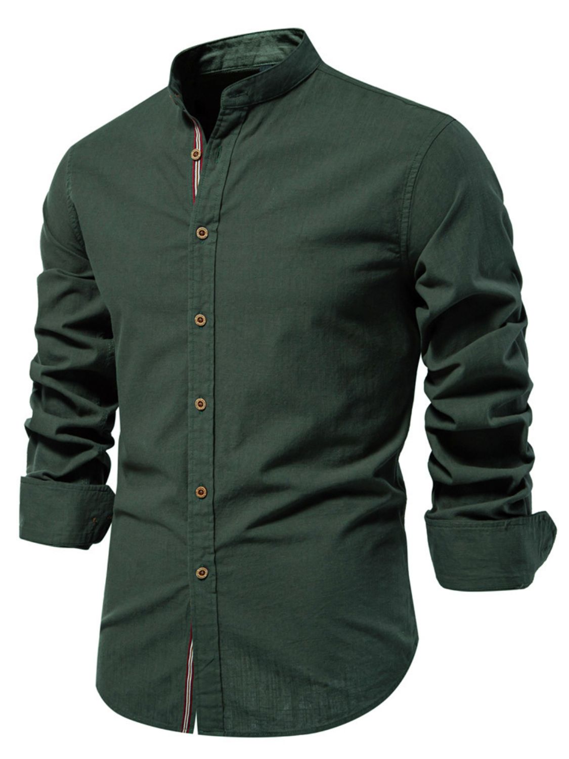 Men's Full Size Button Down Embroidered Shirt Plus Size. This button-down dapper collared shirt with embroidery is designed to fit and flatter men of all shapes and sizes.
