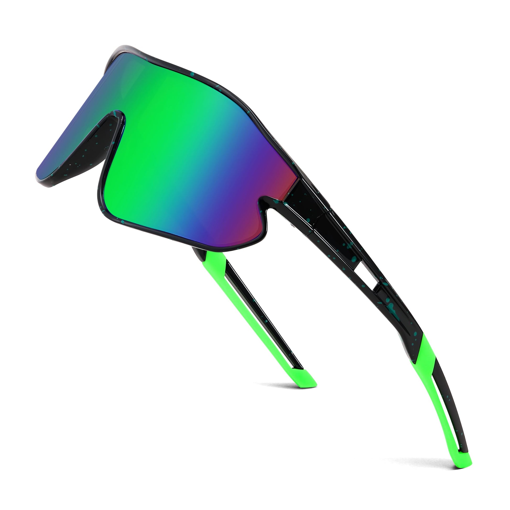 FEISEDY Unisex Youth Sunglasses, Teens Baseball Tennis Sunglasses, UV400 Sports Boys Girls Cycling Shades B4064