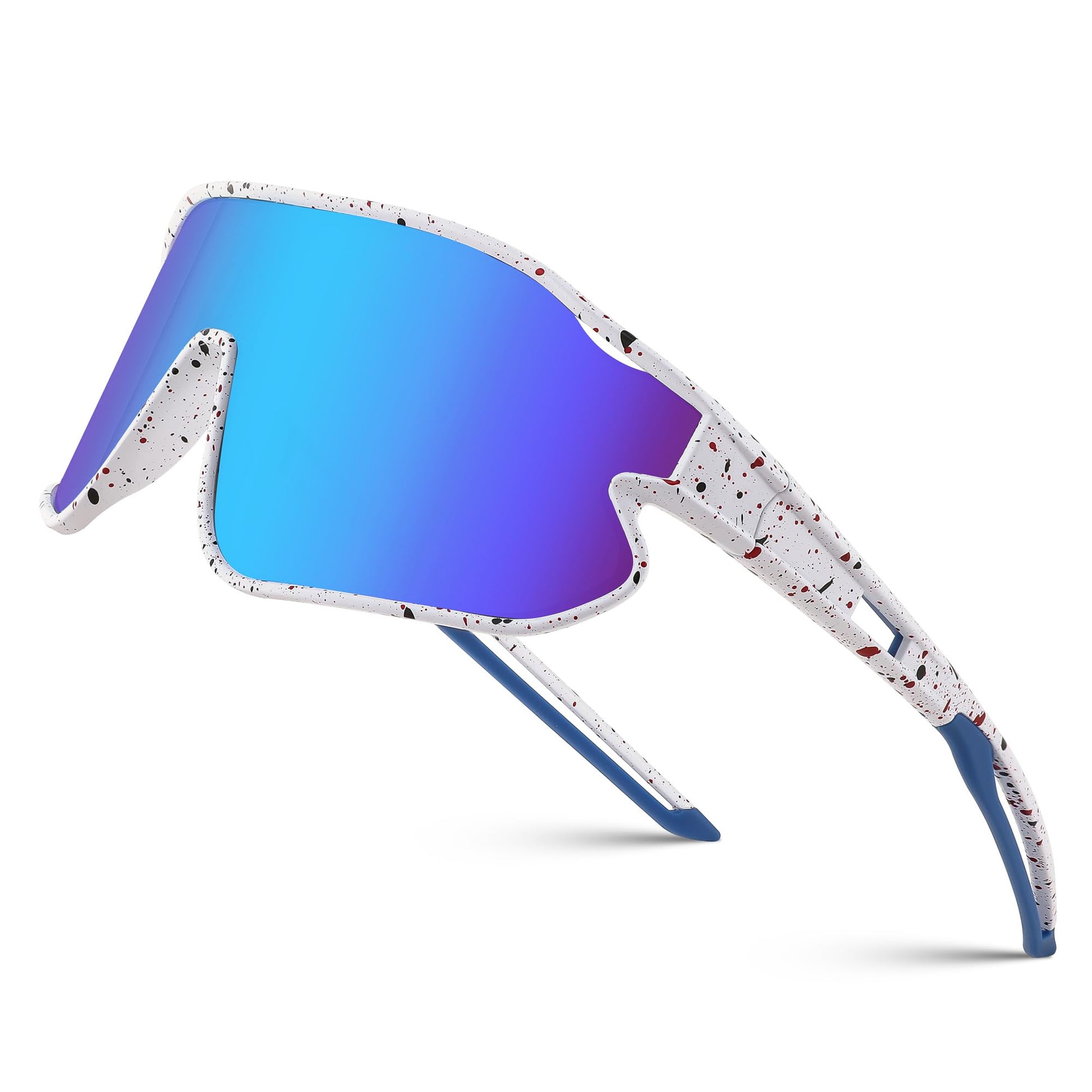 FEISEDY Unisex Youth Sunglasses, Teens Baseball Tennis Sunglasses, UV400 Sports Boys Girls Cycling Shades B4064