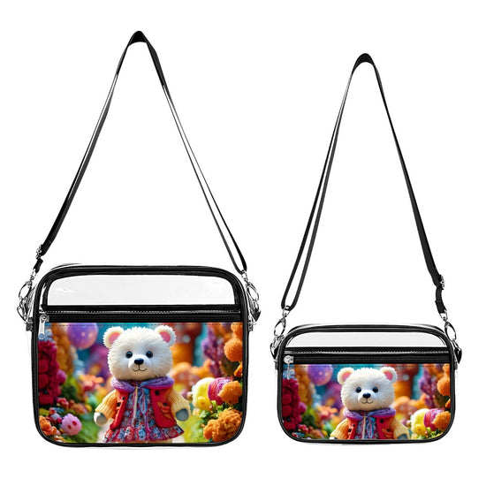 Zara's World Transparent Satchel Two Piece Set