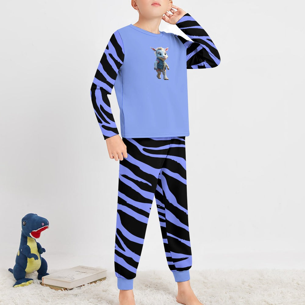 Zaras World Animal Avator Print Boy's Pajama Set