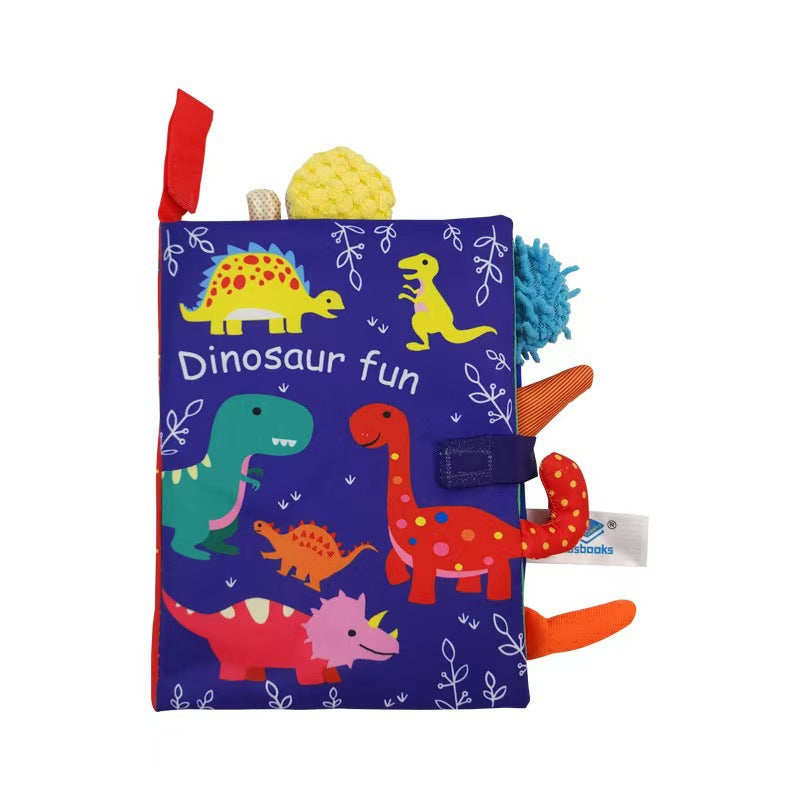 Kids 3D Phonics Tear-Resistant Washable Cloth Books
