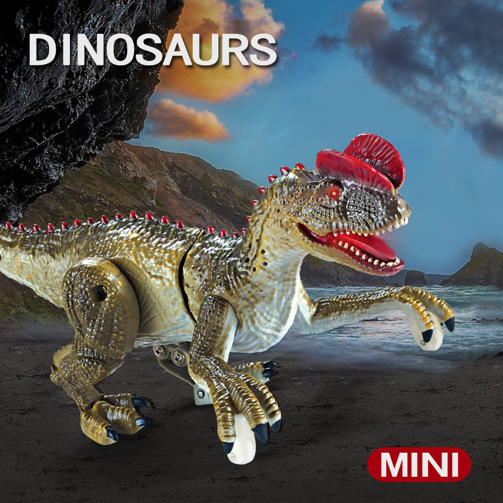 2.4G Remote Control Simulation Dinosaur Raptor Voice Mini Children Dinosaur Toy
