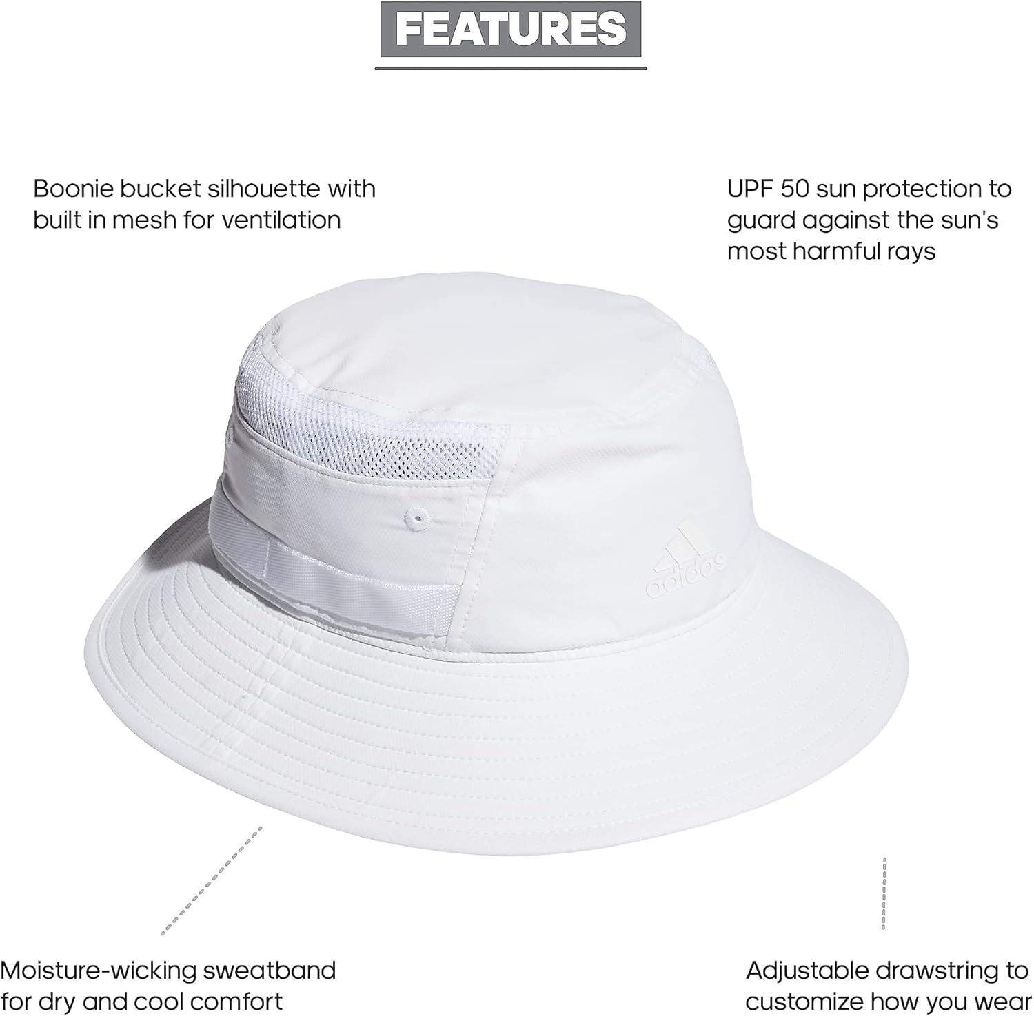 adidas Men's Victory 3 Bucket Hat
