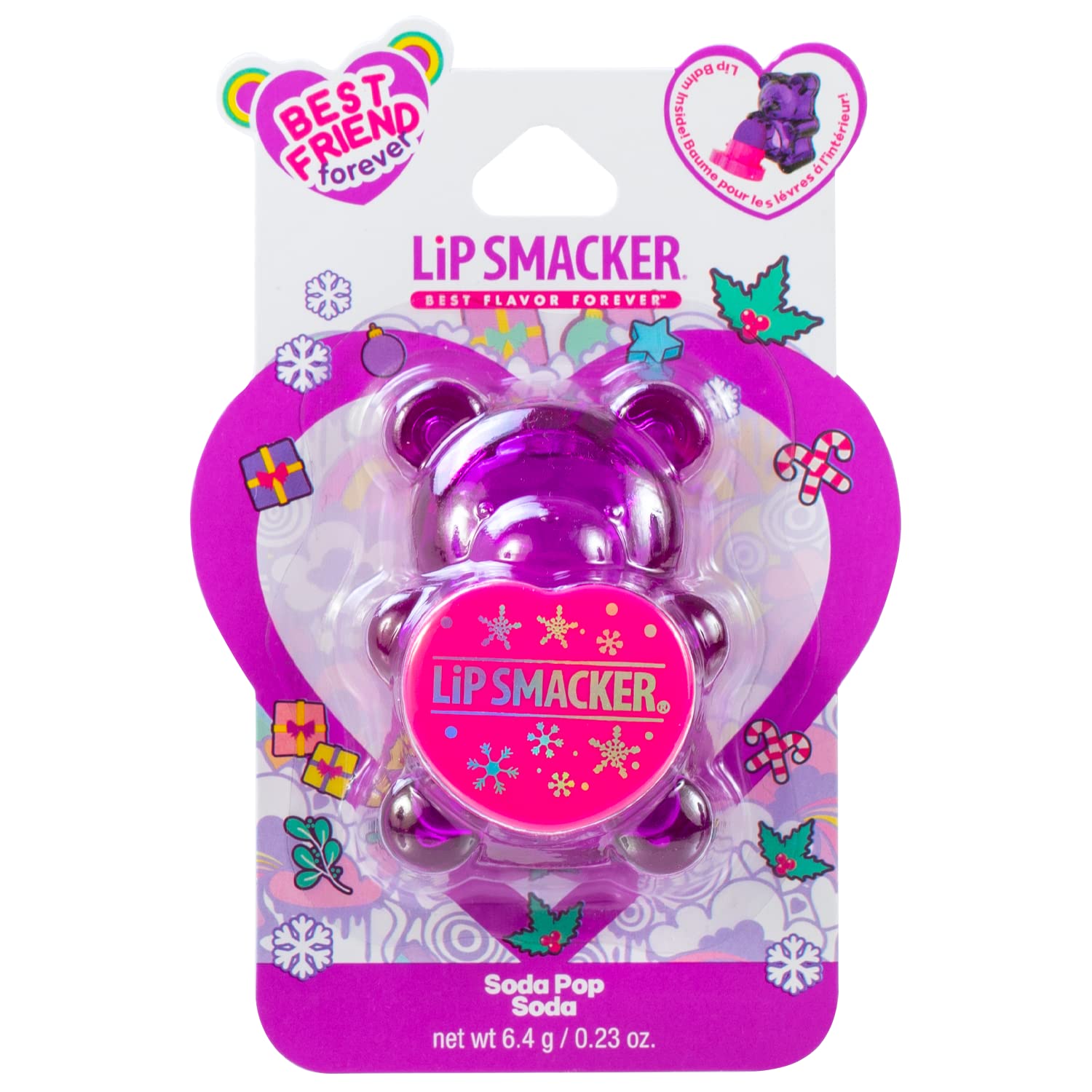 Lip Smacker Sugar Bear Lip Balm Grapeful-4-U
