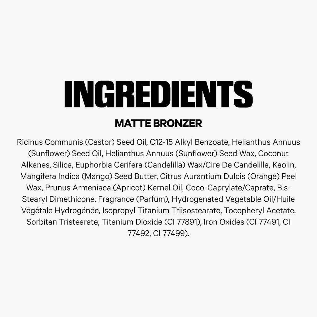 Milk Makeup Matte Bronzer – Buildable Cream Bronzer Stick with Mango Butter + Apricot Oil – Hydrating, Multi-Use Formula for a Sunkissed Glow