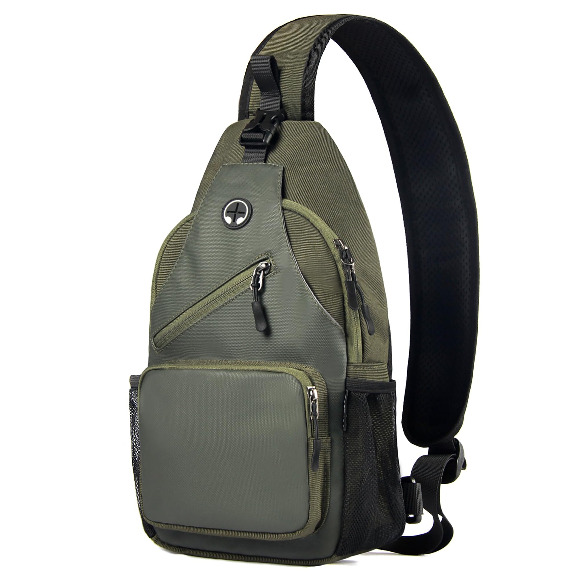 Crossbody Sling Bag for Men with Adjustable Shoulder Strap Shoulder Backpack Chest Bag Travel Hiking Daypacks