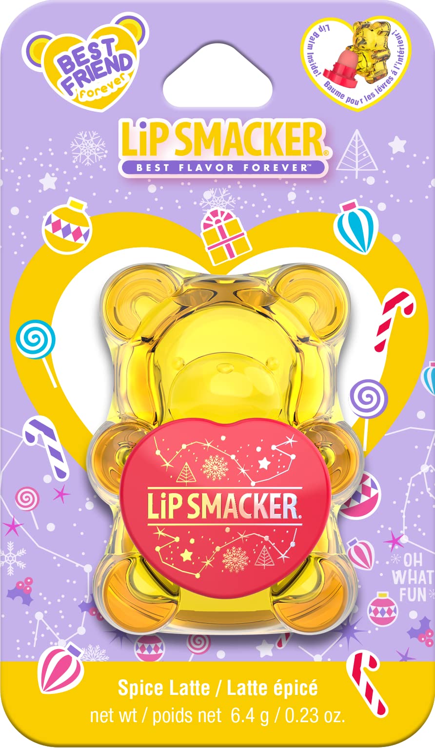 Lip Smacker Sugar Bear Lip Balm Grapeful-4-U