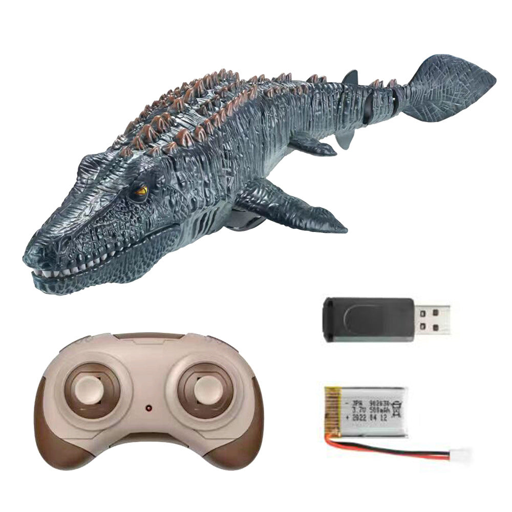 2.4G Wireless Charging Remote Control Simulation Dinosaur Water Spray Shark