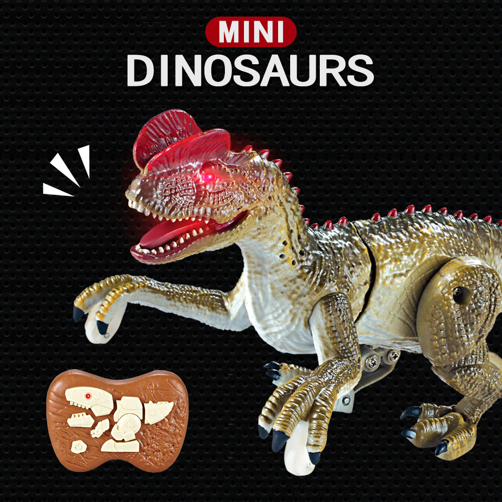 2.4G Remote Control Simulation Dinosaur Raptor Voice Mini Children Dinosaur Toy