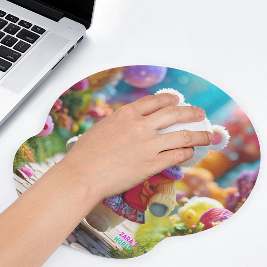 Zaras World Mousepad with Wrist Rest