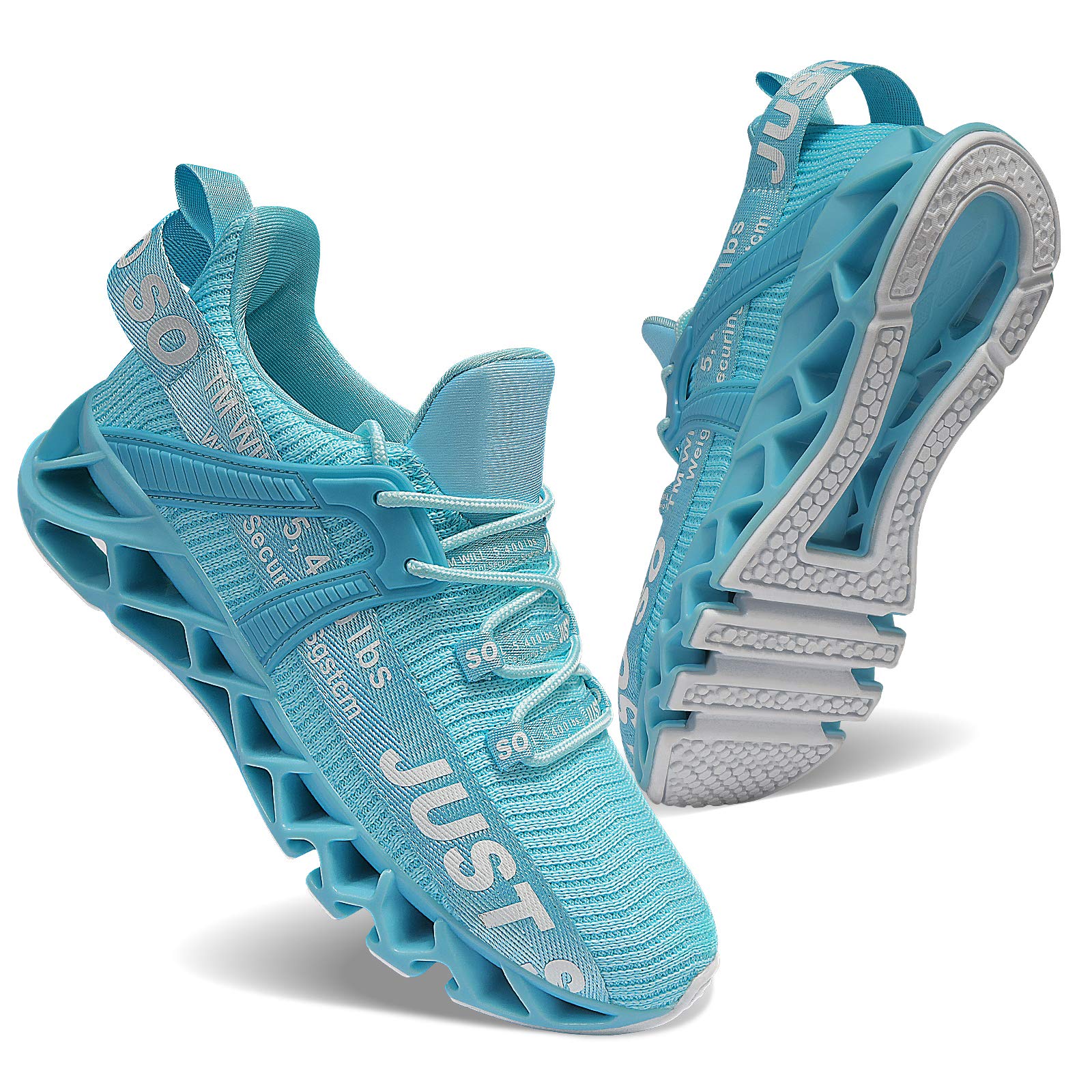 UMYOGO Women's Running Shoes Non Slip Athletic Tennis Walking Blade Type Sneakers