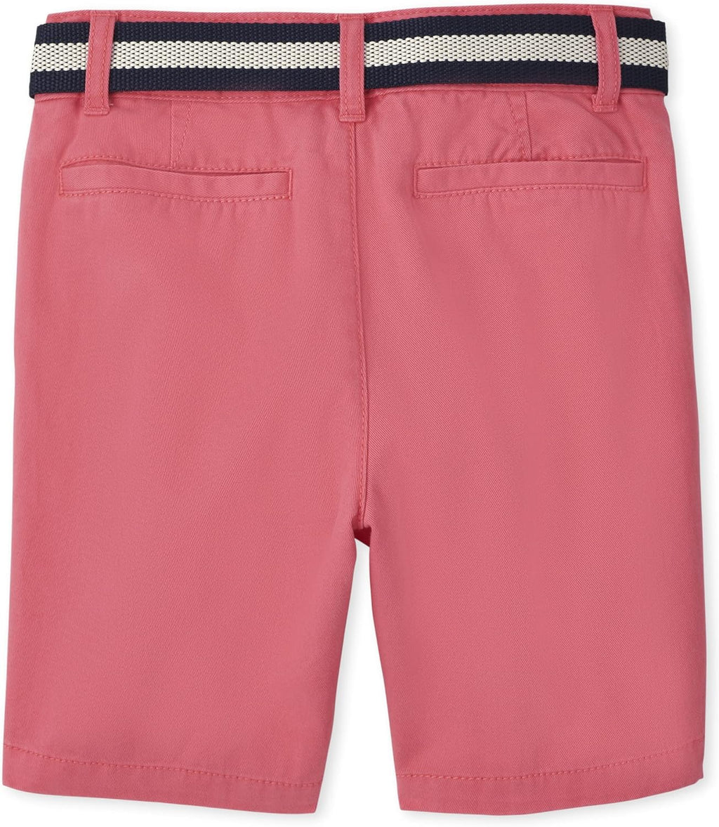 The Children's Place Boys' Belted Chino Shorts