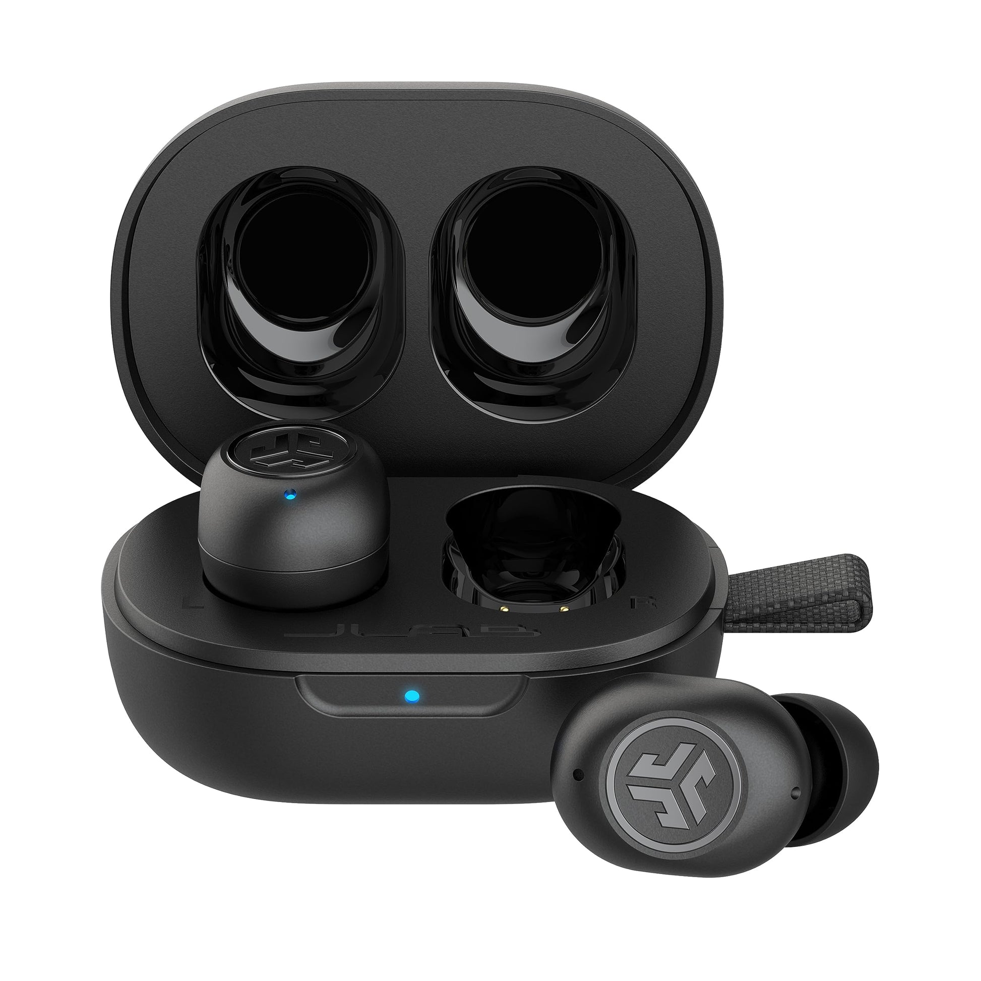 JLab JBuds Mini True Wireless Bluetooth Earbuds + Charging Case, Hot Pink, IP55 Sweat and Dust Proof, Bluetooth Multipoint, Be Aware Audio, 3 EQ Sound Settings, Crystal Clear Calls