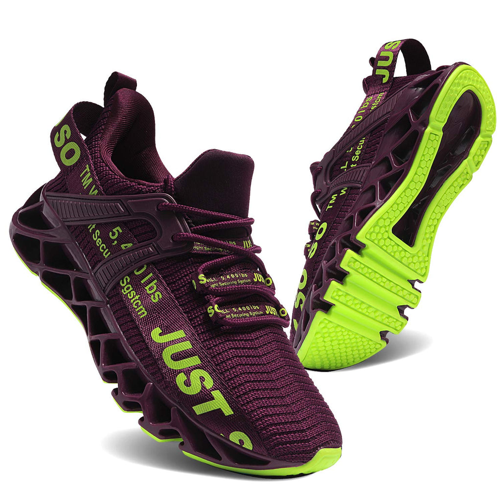 UMYOGO Women's Running Shoes Non Slip Athletic Tennis Walking Blade Type Sneakers