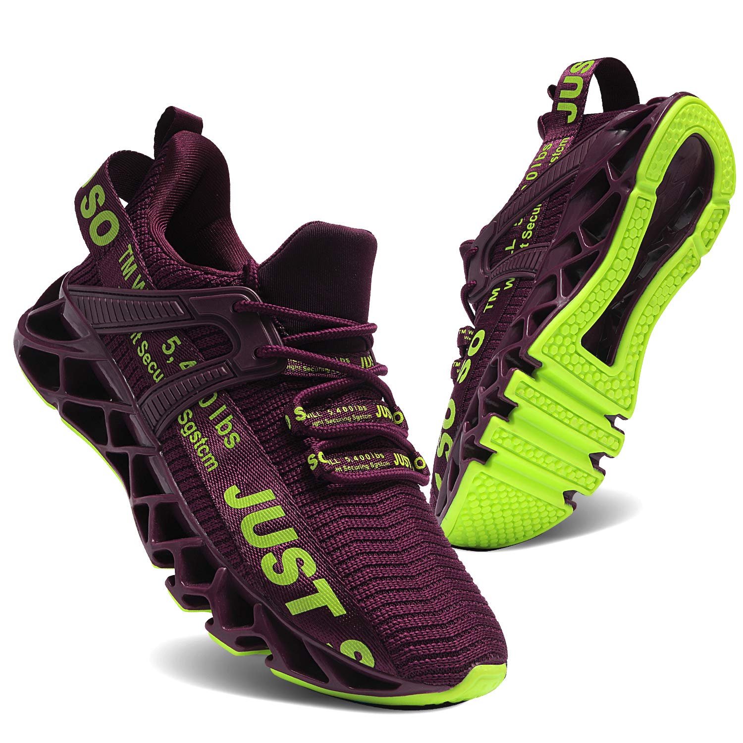 UMYOGO Women's Running Shoes Non Slip Athletic Tennis Walking Blade Type Sneakers