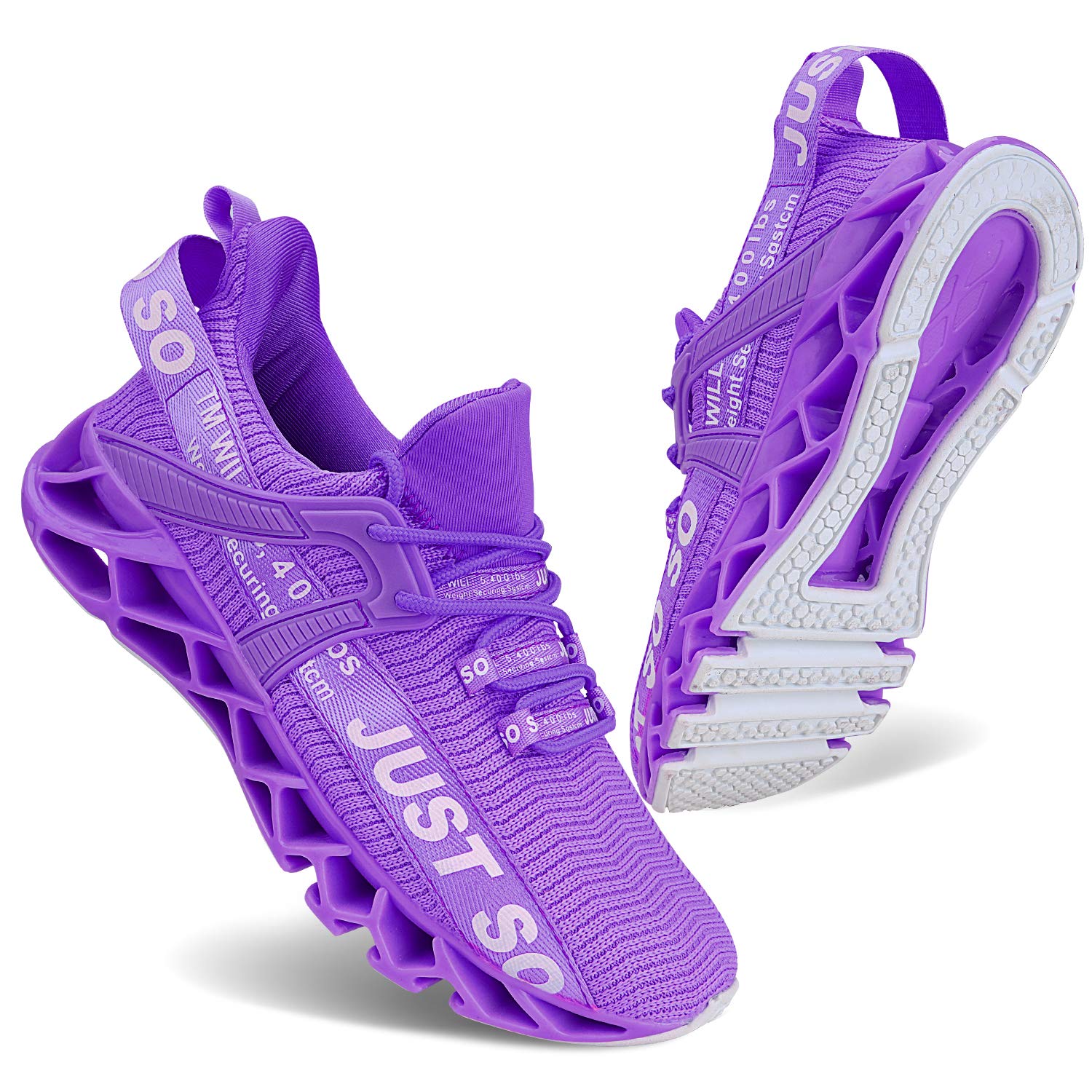 UMYOGO Women's Running Shoes Non Slip Athletic Tennis Walking Blade Type Sneakers