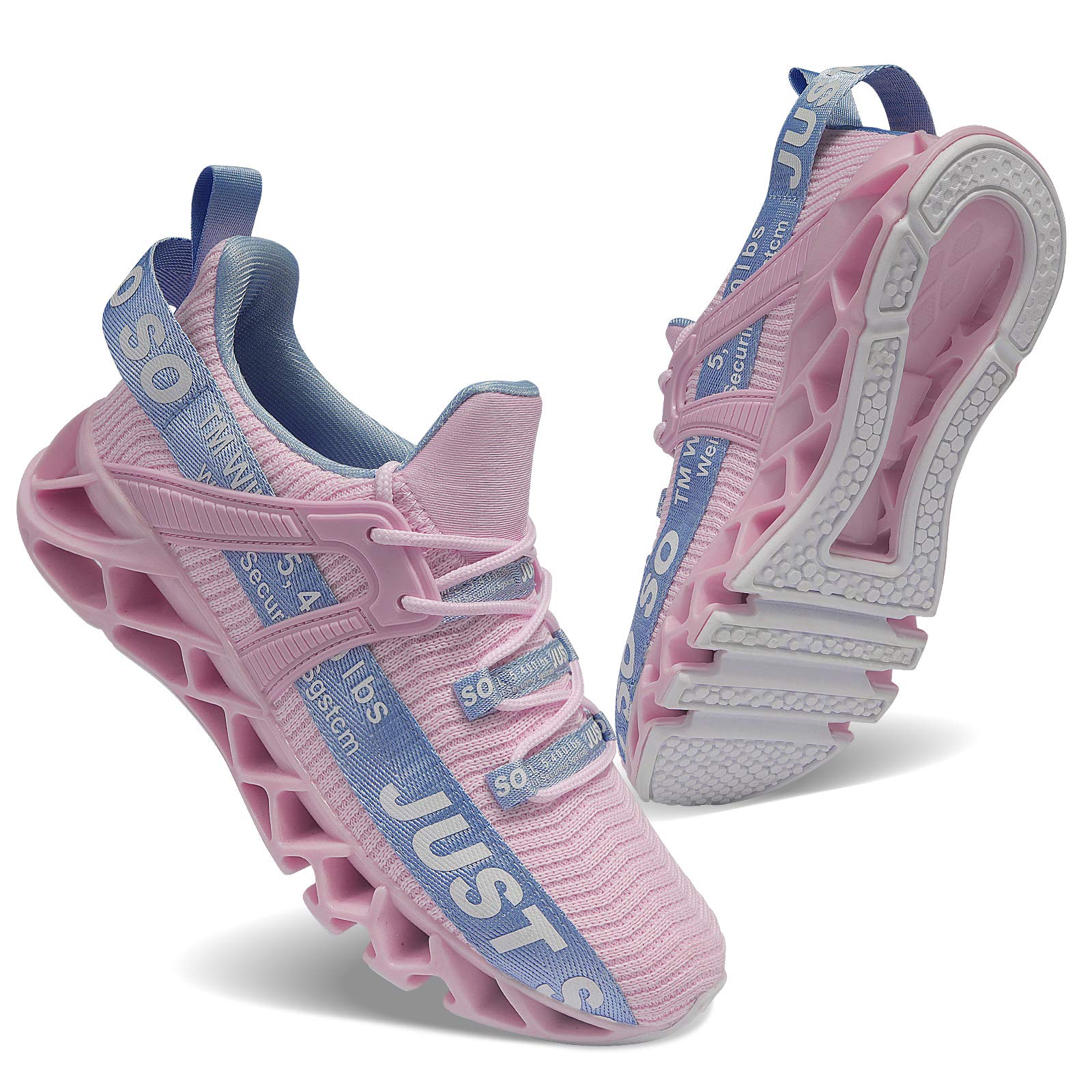 UMYOGO Women's Running Shoes Non Slip Athletic Tennis Walking Blade Type Sneakers