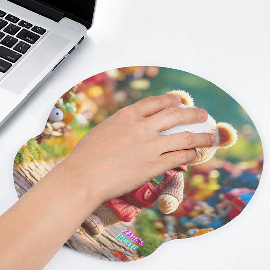 Zaras World Mousepad with Wrist Rest