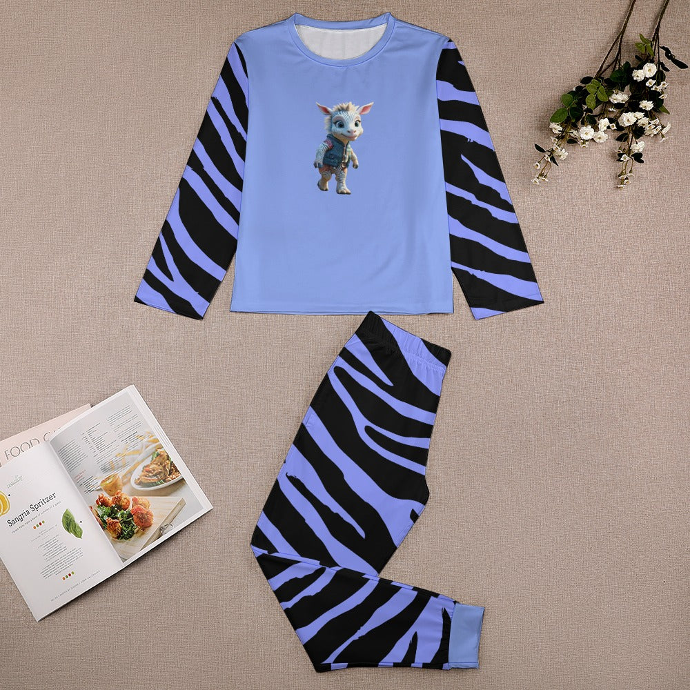 Zaras World Animal Avator Print Boy's Pajama Set