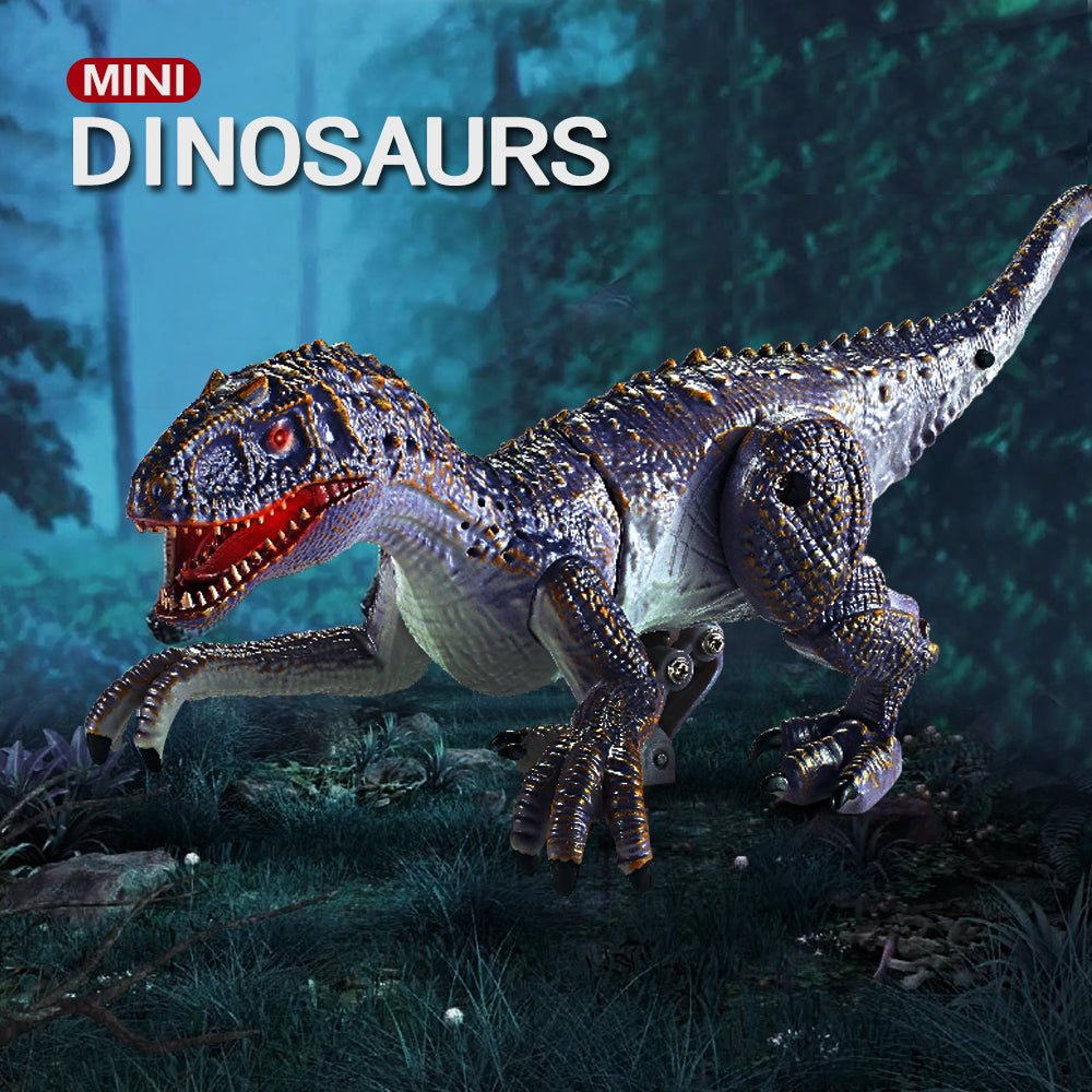 2.4G Remote Control Simulation Dinosaur Raptor Voice Mini Children Dinosaur Toy