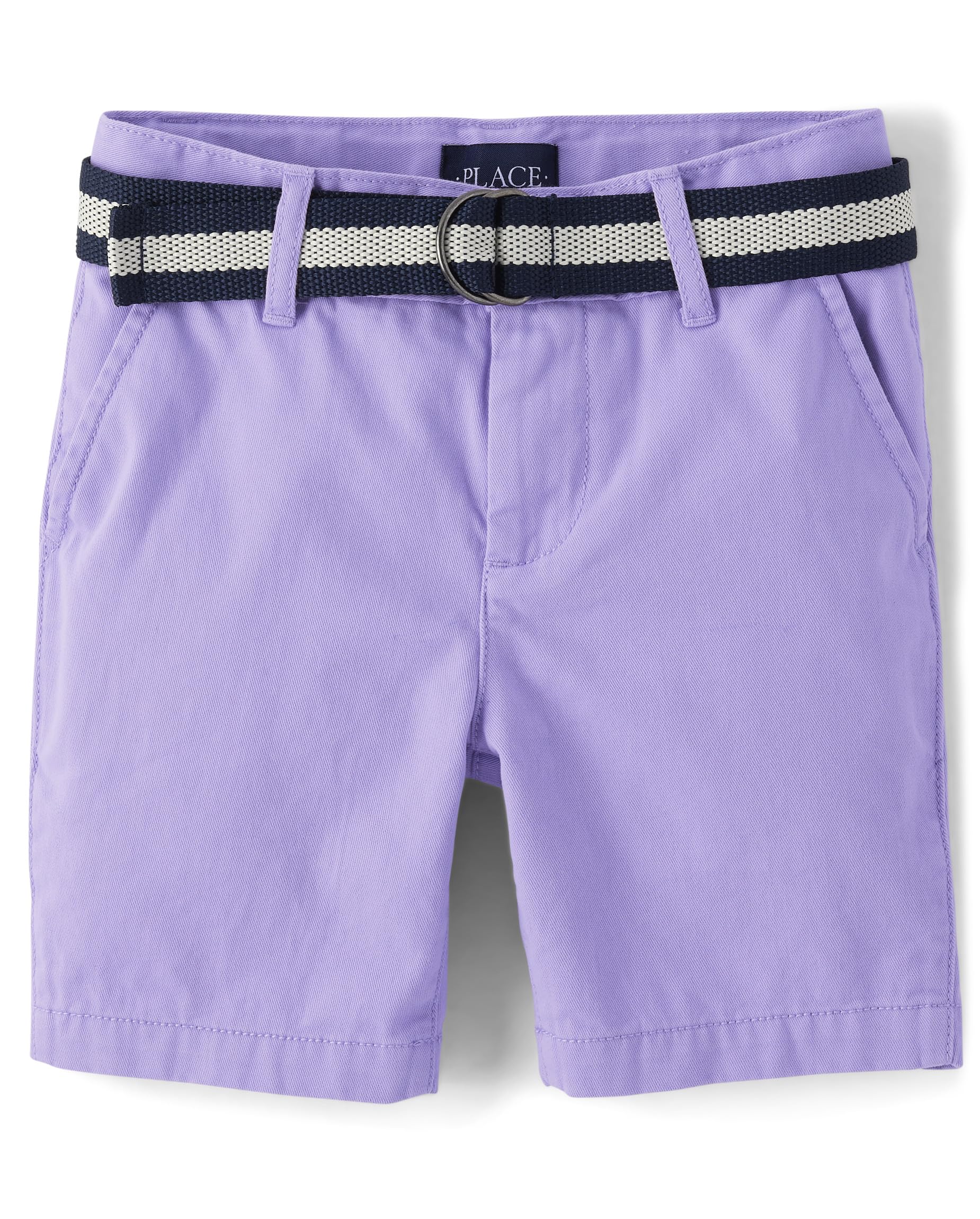 The Children's Place Boys' Belted Chino Shorts