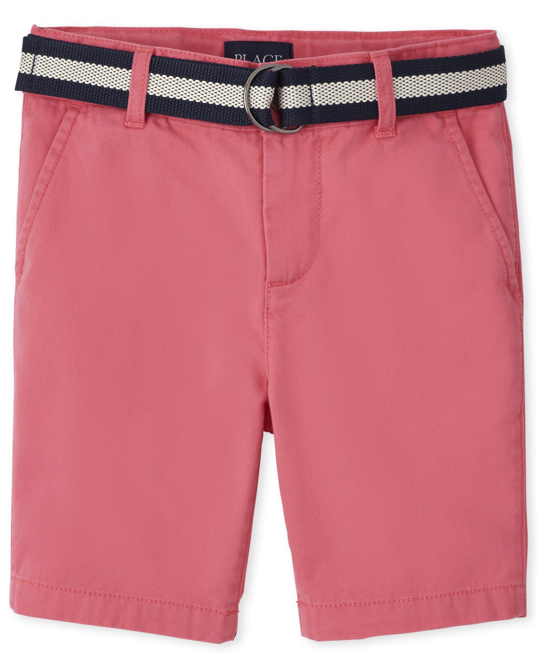 The Children's Place Boys' Belted Chino Shorts