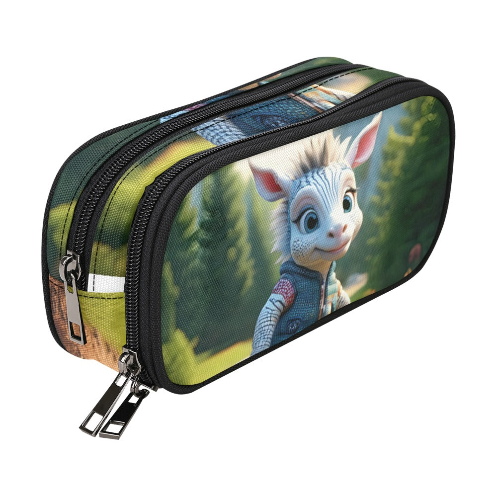 Estuche grande con estampado de animales de avatar de Zara's World