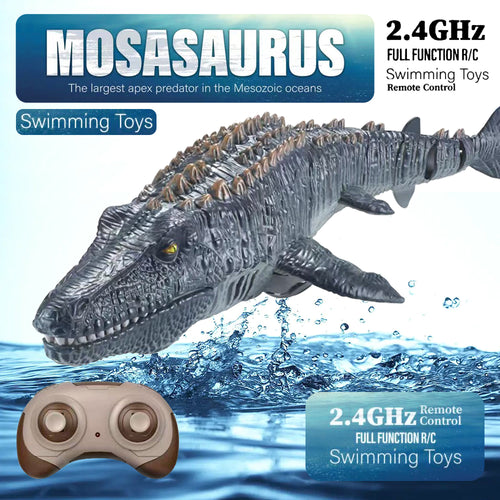 2.4G Wireless Charging Remote Control Simulation Dinosaur Water Spray Shark