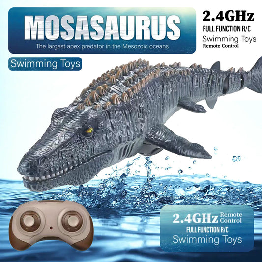 2.4G Wireless Charging Remote Control Simulation Dinosaur Water Spray Shark
