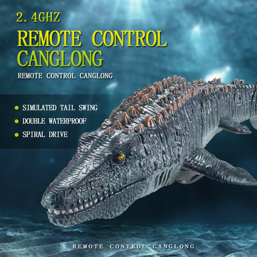2.4G Wireless Charging Remote Control Simulation Dinosaur Water Spray Shark