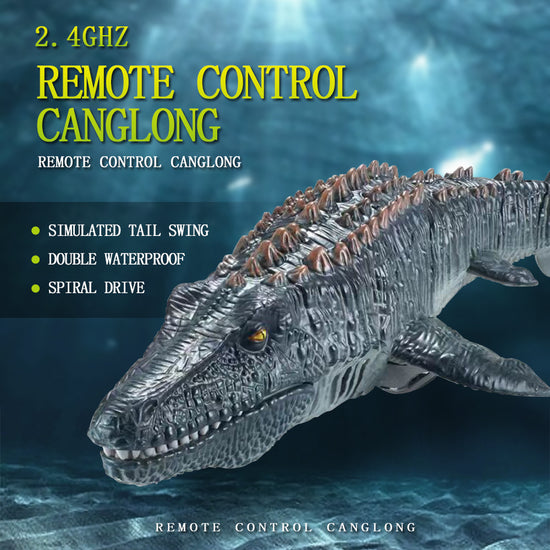 2.4G Wireless Charging Remote Control Simulation Dinosaur Water Spray Shark